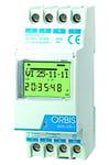 ORBIS Zeitschalttechnik OB176012 Programmateur horaire pour Montage encastré numérique Programme hebdomadaire, Programme journalier 3000 W IP20