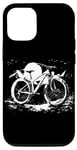 Coque pour iPhone 12/12 Pro Dessin de vélo de montagne Cyclisme MTB