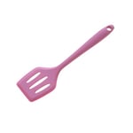 Wiltshire Mini Silicone Slotted Turner, Flipping & Turning Tool, Fish Slice, Cooking & Serving Spatula, Heat-Resistant Utensil, Non-Stick, Non-Scratch, Studio Pink, 21x5.5x2cm