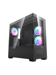 Darkflash DS900 AIR computer case (black) + 6 ARGB - Kabinet - Miditower - Sort