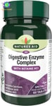 Natures Aid Digestive Enzyme Complex with Betaine Hydrochloride, Vegan, 60 Table