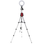 6.2In Dimmable Led Ring Light Photography Fill Light With Tripods And Mobile Pho