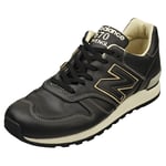 New Balance 670 Made In England Mens Casual Trainers in Black - 8.5 UK