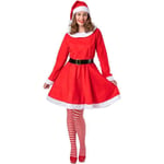 Wicked Costumes Mrs Santa Clause Deluxe Women's Christmas Fancy Dress Costume