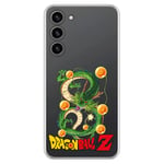 Personalaizer Coque Compatible avec Samsung Galaxy S23 Plus - Dragon Ball Z Shenron et Boules