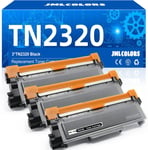 Tn2320 Tn2320 Cartouche De Toner Compatible Pour Tn2310 Tn-2310 Pour Brother Dcp-L2520Dw Mfc-L2700Dw Dcp-L2500D L2540Dn L2560Dw Hl-L2300D L2340Dw L2360Dn L2365Dw Mfc-L2720Dw L2740Dw(3 Noir)