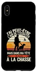 Coque pour iPhone XS Max Cadeau idée Drôle Chasseur Homme Chasseur Humour Chasse