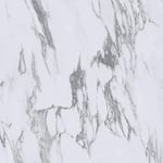 FloorPops FP3329 Opaline Carreaux de sol adhésifs Blanc et blanc cassé