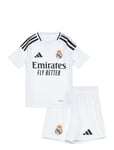 Real Madrid H Y Kit Sets Sets With Short-sleeved T-shirt White Adidas Performance