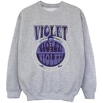 Sweat-shirt enfant Willy Wonka  Violet Turning Violet