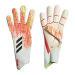 adidas Gants de Gardien de But Predator Pro P - Blanc/Pop - Taille 10