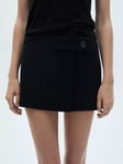 Mango Nolita Mini Skirt, Black