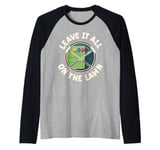 Leave It All on the Lawn Croquet Raglan Baseball Tee