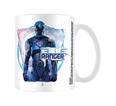 Power Rangers Movie Blue Ranger Ceramic Mug, Multicoloured, 7.9 x 11 x 9.3 cm