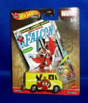 MARVEL COLLECTOR PREMIUM HOT WHEELS MARVEL COMICS FALCON COMBAT MEDIC 3/5, NEW