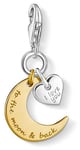 Thomas Sabo 1443-413-39 Charm Pendant "I Love You To The Jewellery