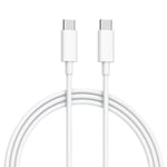 2 Meter USB-C till USB-C Kabel Snabbladdning Laddkabel