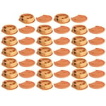 cyclingcolors 20x Ferrure d'assemblage beige avec cache en plastique idéal caravane bateaux vans camping-cars camions aménagés Connecteur Fixation Meuble Cuisine, capuchon beige RAL 1011