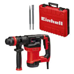 Einhell TE-DH 5 SDS Plus Demolition Hammer | 5 Joule Electric Pneumatic Drill, Vibration-Cushioned Handle Concrete Breaker | 750W Single Impact Force Jack Hammer With Pointed and Flat Chisels