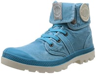 Palladium Femme Baggy Bottes Sneakers, Turquoise (Capri Breeze), 41 EU