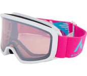 Pulse Plus JR skidglasögon Barn WHITE/PINK/BLUE ONESIZE