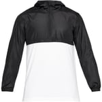 Under Armour Mens Wind Anorak - White/Black - S