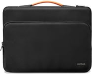 Tomtoc Housse Sacoche Ordinateur Portable Compatible Avec Macbook Pro 16 Pouces, Macbook Pro 15 A1398, Surface Book 3/2, Asus Vivobook S15, Thinkpad X1 Extreme, Dell Xps 15