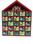 Disney Mickey &Friends Wooden House Advent Calendar 25 Days Drawers Primark NEW