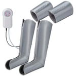 Masseur De Jambe - Compression D'air Pour Le Massage Par Circulation Et La Relaxation Pieds De Mollet, Pour Le Massage Par Circulation Électrique Du Pied Et Du Mollet Avec Contrôleur Portable