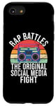 Coque pour iPhone SE (2020) / 7 / 8 Rap Battles The Social Media Fight Hip Hop des années 90