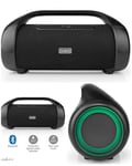 Enceinte Bluetooth amplifiée sono mobile 120W type JBL LED RGB -TWS AUX 6.35mm- ETANCHE SUR BATTERIE IPX5