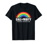 Call of fruity - Modern whorefare - LGBTQ video game T-Shirt