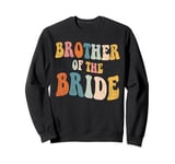 Brother Of The Bride Wedding Bridal Party Team Men Kids Sweatshirt