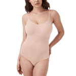 Spanx Thinstincts 2.0 Cami Thong Bodysuit Beige