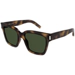 Lunettes de soleil Saint Laurent  SL 507 Lunettes de soleil, Havana/Vert, 54 mm