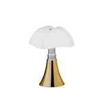 Martinelli Luce - Minipipistrello Touch Dimmer, Gold - Bordslampor - Gae Aulenti - Guld