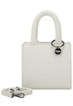 Buffalo Boxy Muse White, Sac à Main Femme, Blanc, Einheitsgröße