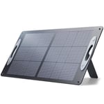 VDL Panneaux Solaires Portable 100W, Cellule Solaire Monocristalline, 20V Générateur Solaire avec Multi-contact 4