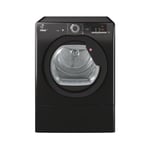 Hoover HLEV9DGB Freestanding Vented Tumble Dryer, Sensor Dry, 9 kg Load, Black