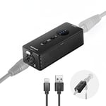 NEEWER Alimentation fantôme Sortie 48V/12V, jusqu'à 40h d'autonomie, Portable, Rechargeable avec câble USB-C pour Micro à condensateur/d'interview, Interface Audio d'extérieur, PP1