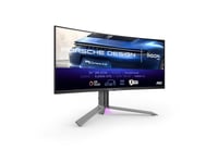 Aoc Porsche Pd34, 86,4 Cm (34"), 3440 X 1440 Pixlar, Wide Quad Hd, Qdoled, 0,03 Ms, Svart