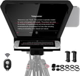 Gvm Téléprompteur Portable Pour Ipad, Tablette, Smartphone Et Appareils Photo Reflex Numériques, Kit Téléprompteur Avec Télécommande Et Support Flexible Ios/Android Compatible Avec[YIN145689]