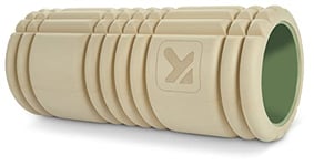 TRIGGERPOINT Eco Grid Foam Roller for Exercise, Deep Tissue Massage and Muscle Recovery, Original (13-Inch), Tan