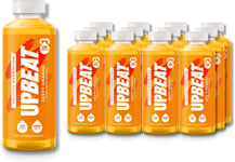 UPBEAT Protein Water Hydration 12 x 500ml - Zesty Orange, 10g Protein, BCAA, &