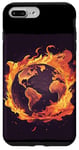 iPhone 7 Plus/8 Plus Cool World in Flames Costume for Boys and Girls Case