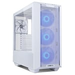 LIAN LI LANCOOL III E-ATX CASE, MIDI TOWER, RGB - WHITE