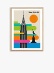 EAST END PRINTS Bo Lundberg 'New York 64' Framed Print