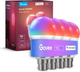 Govee RGBWW Smart Light Bulbs, Colour Changing LED Bulbs with Music Sync, 54 16