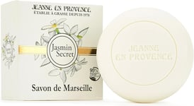 LOT DE 2 - Savon Solide Corps & Mains - Parfum Jasmin Secret - Nettoie, Adoucit