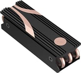SABRENT Dissipateur thermique ssd NVMe, M.2 Cooler Heatsink, PCIe radiateur Dissipateur compatible avec modules 2280 2260 2242 2230 Conçu pour les ordinateurs de bureau (SB-HTSK)
